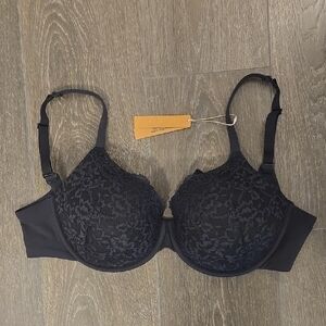 SKIMS Black Lace Bra